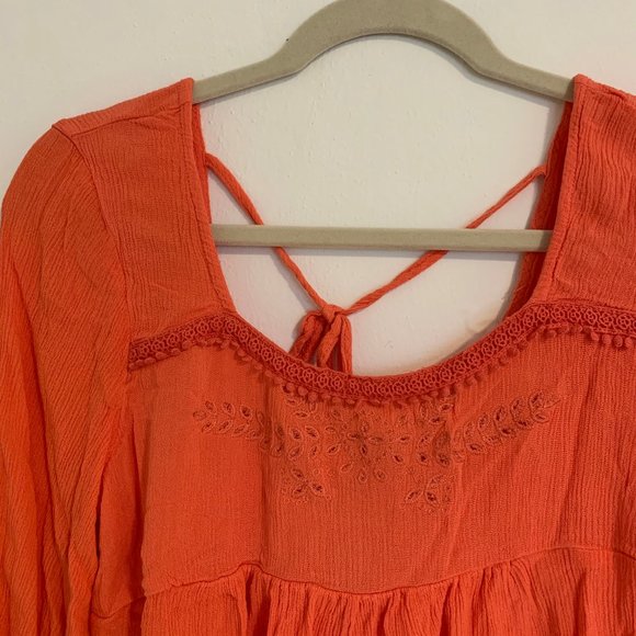 SALE 3/$20 ☀️ Hint of Mint Boho Top - Picture 3 of 4